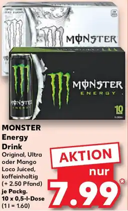Kaufland MONSTER Energy Drink Angebot