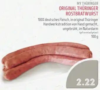 Edeka Struve My thüringer original thüringer rostbratwurst Angebot