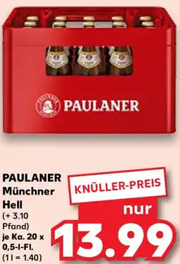 Kaufland PAULANER Münchner Hell Angebot