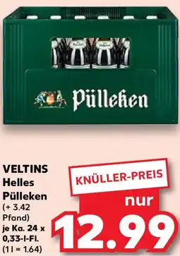 Kaufland VELTINS Helles Pülleken Angebot