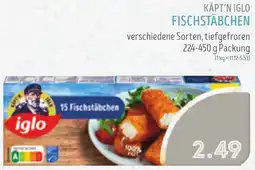 Edeka Struve Käpt'n iglo fischstäbchen Angebot