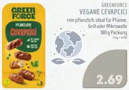 Edeka Struve Greenforce vegane cevapcici Angebot