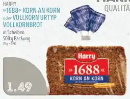 Edeka Struve Harry 1688 korn an korn oder vollkorn urtyp vollkornbrot Angebot