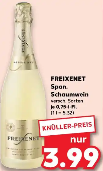 Kaufland FREIXENET Span. Schaumwein Angebot