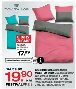 Ostermann Tom tailor linon bettwäsche Angebot