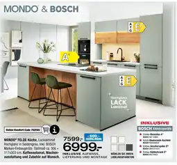 Ostermann Mondo & bosch felde küche Angebot