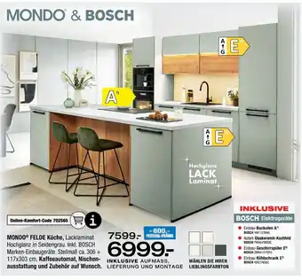Ostermann Mondo & bosch felde küche Angebot