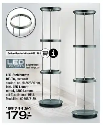 Ostermann Led-stehleuchte Angebot