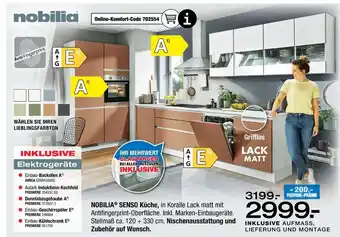 Ostermann Nobilia senso küche Angebot