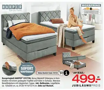 Ostermann Boxspringbett harper stettin Angebot