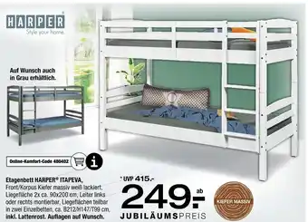 Ostermann Harper etagenbett harper itapeva Angebot