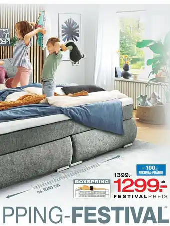 Ostermann Familien-boxspringbett harper sambas Angebot