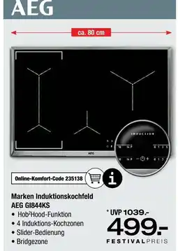 Ostermann Aeg marken induktionskochfeld Angebot