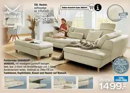 Ostermann Sansibar polsterecke varberg oder hocker Angebot