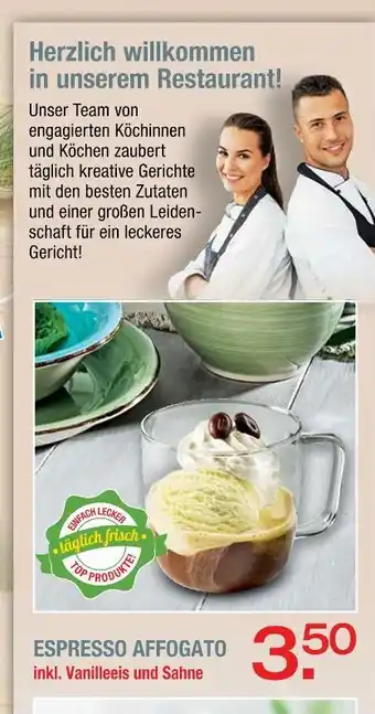Ostermann Espresso affogato Angebot