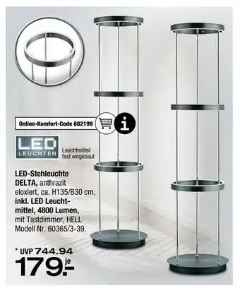 Ostermann Led leuchten led-stehleuchte delta Angebot