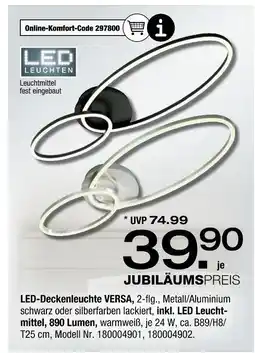 Ostermann Led-deckenleuchte versa Angebot