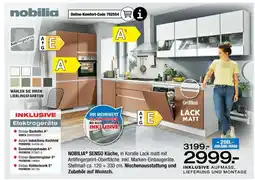 Ostermann Nobilia senso küche Angebot