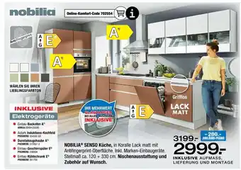 Ostermann Nobilia senso küche Angebot