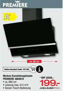 Ostermann Premiere marken dunstabzugshaube Angebot