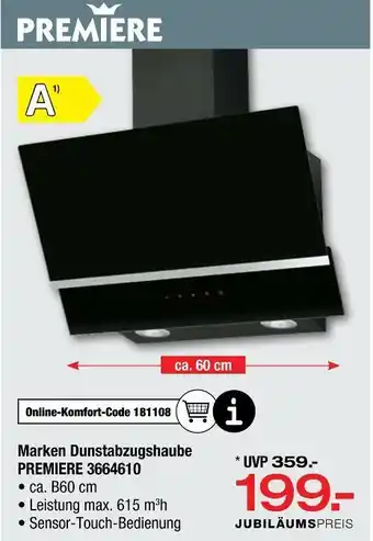 Ostermann Premiere marken dunstabzugshaube Angebot