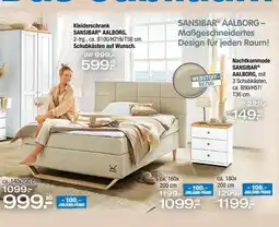 Ostermann Sansibar polsterbett aalborg, nachtkommode aalborg oder kleiderschrank aalborg Angebot