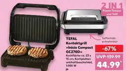 Kaufland Tefal kontaktgrill inicio compact gc270d Angebot