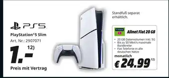 MediaMarkt Sony playstation5 slim Angebot