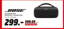 MediaMarkt Bose soundlink max bluetooth lautsprecher Angebot