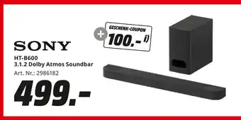 MediaMarkt Sony ht-b600 Angebot