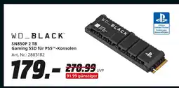 MediaMarkt Wd_black sn850p 2 tb gaming ssd für ps5-konsolen Angebot