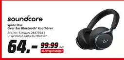MediaMarkt Soundcore space one over-ear bluetooth kopfhörer Angebot