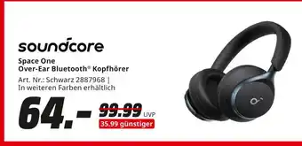 MediaMarkt Soundcore space one over-ear bluetooth kopfhörer Angebot