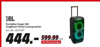 MediaMarkt Jbl partybox stage 320 Angebot