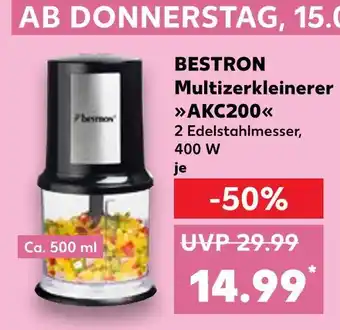 Kaufland Bestron multizerkleinerer akc200 Angebot