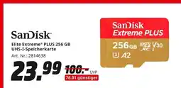 MediaMarkt Sandisk elite extreme plus 256 gb uhs-i-speicherkarte Angebot
