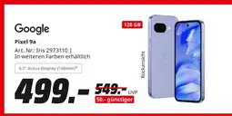 MediaMarkt Google smartphone pixel 9a Angebot