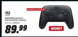 MediaMarkt Nintendo switch 2 pro controller, schwarz Angebot