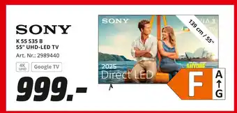 MediaMarkt Sony k 55 s35 b Angebot