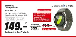 MediaMarkt Samsung galaxy watch7 Angebot