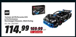 MediaMarkt Lego technic 42176 porsche gt4 e-performance Angebot