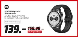 MediaMarkt Xiaomi watch s4 smartwatch Angebot