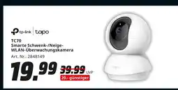 MediaMarkt Tp-link tc70 smarte schwenk-/neige-wlan-überwachungskamera Angebot