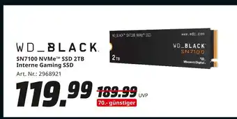 MediaMarkt Wd_black sn7100 nvme ssd 2tb Angebot