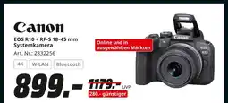 MediaMarkt Canon eos r10 + rf-s 18-45 mm systemkamera Angebot