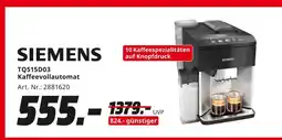 MediaMarkt Siemens tq515d03 kaffeevollautomat Angebot