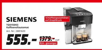 MediaMarkt Siemens tq515d03 kaffeevollautomat Angebot