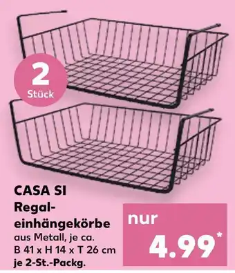 Kaufland Casa si regaleinhängekörbe Angebot