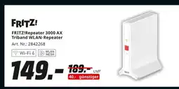 MediaMarkt Fritz! fritz!repeater 3000 ax triband wlan-repeater Angebot