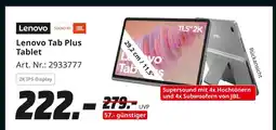 MediaMarkt Lenovo tab plus tablet Angebot